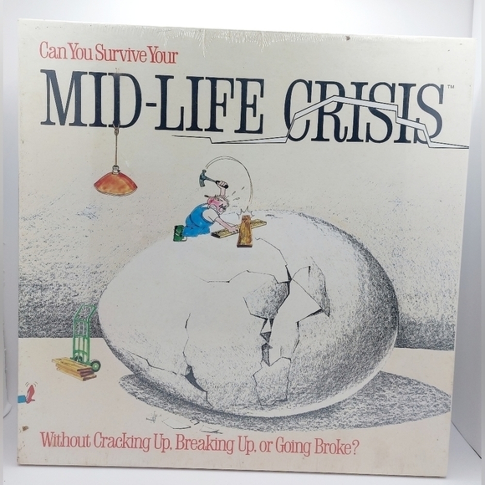 Vintage Mid-Life Crisis Board Game‎ Adult Humor Game Factory Sealed